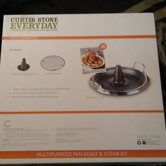 Curtis Stone Everyday Kitchen Curtis Stone Multipurpose Pan Roast And Steam Kit Poshmark